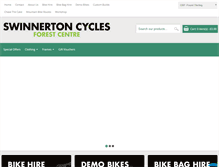 Tablet Screenshot of bikechase.co.uk
